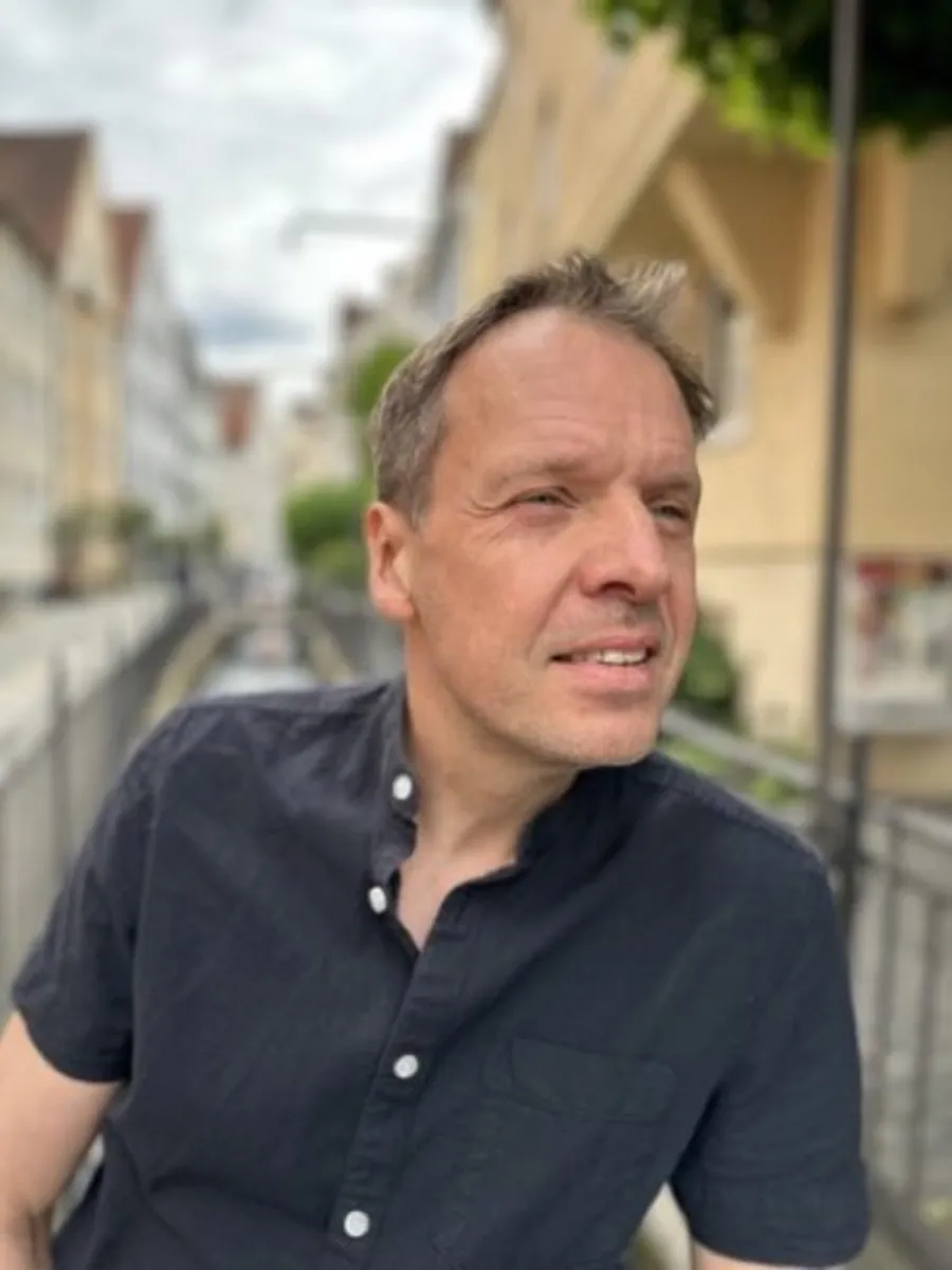 Andreas Otter, Porträt, lachend